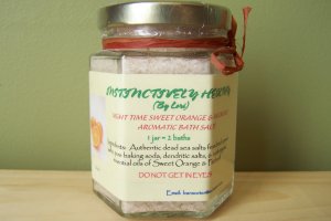 Sweet Orange & Patchouli Bath Salts