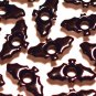 Halloween Bat Eyelets - Embellishments Scrapbook Paper Art Craft Holiday Cards Tags Piecing Supplies