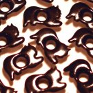 Halloween Cat Eyelets - Embellishments Scrapbook Paper Art Craft Holiday Cards Tags Piecing Supplies