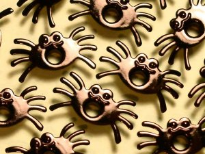 Spider Eyelets - Embellishments Scrapbook Paper Art Craft Holiday Cards Tags Piecing Supplies