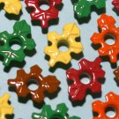 Fall Oak Leaf Eyelets - Embellishments Scrapbook Paper Art Craft Holiday Cards Tags Piecing Supplies
