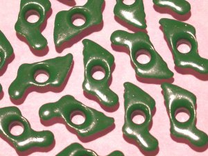 Christmas Stocking Green Eyelets - Embellishment Scrapbook Paper Art Craft Holiday Card Tag Supply