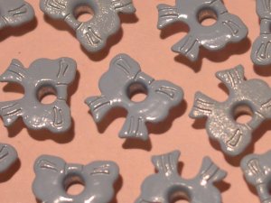 Ribbon/Bow Eyelets - Embellishments Scrapbook Paper Art Craft Holiday Cards Tags Piecing Supplies