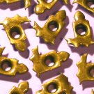 Gold Candle Eyelets - Embellishments Scrapbook Paper Art Craft Holiday Cards Tags Piecing Supplies