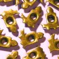 Gold Candle Eyelets - Embellishments Scrapbook Paper Art Craft Holiday Cards Tags Piecing Supplies