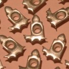 Silver Candle Eyelets - Embellishments Scrapbook Paper Art Craft Holiday Cards Tags Piecing Supplies