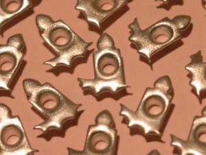 Silver Candle Eyelets - Embellishments Scrapbook Paper Art Craft Holiday Cards Tags Piecing Supplies