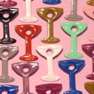 Cocktail Glass Mix Eyelets - Embellishment Scrapbook Paper Art Craft Holiday Card Tag Piecing Supply