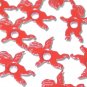 Red Cupid Eyelets - Embellishments Scrapbook Paper Art Craft Holiday Cards Tags Piecing Supplies