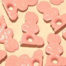 Pink Rabbit Eyelets - Embellishments Scrapbook Paper Art Craft Holiday Cards Tags Piecing Supplies