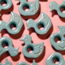Baby Blue Duck Eyelets - Embellishments Scrapbook Paper Art Craft Holiday Cards Tags Piecing Supply