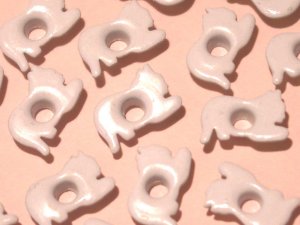 White Cat Eyelets - Embellishments Scrapbook Paper Art Craft Holiday Cards Tags Piecing Supplies
