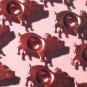 Shiny Pink Pig Eyelets - Embellishments Scrapbook Paper Art Craft Holiday Cards Tags Piecing Supply