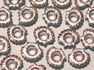Silver Sea Shell Eyelets - Embellishments Scrapbook Paper Art Craft Holiday Cards Tag Piecing Supply