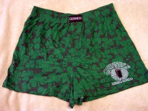 NEW Mens GUINNESS BEER #2 Boxers MEDIUM Shorts M 32-34