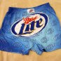 NEW Mens MILLER LITE BEER Boxers MEDIUM Shorts M 32-34