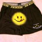 NEW Mens SMILE FACE #2 Boxers MEDIUM Sleep Shorts M 32-34