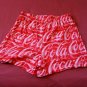 NEW Mens Coca-Cola COKE Boxers LARGE Sleep Shorts L 36-38
