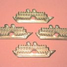 Cruise Ship Travel Charms Tags Eyelets Cards Page Scrapbooking Supply