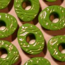 EASTER EGG Eyelets Bright Green - Embellishments Scrapbook Paper Art Craft Holiday Card Tag Supplies