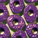 EASTER EGG Eyelets Bright Purple - Embellishment Scrapbook Paper Art Craft Holiday Card Tag Supplies