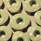 EASTER EGG Eyelets Pastel Green - Embellishments Scrapbook Paper Art Craft Holiday Card Tag Supplies