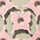 White BUTTERFLY Eyelets - Embellishments Scrapbook Paper Art Craft Holiday Cards Tags Piecing Supply