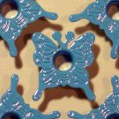 Blue BUTTERFLY Eyelets - Embellishments Scrapbook Paper Art Craft Holiday Cards Tags Piecing Supply