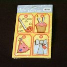 Small "Birthday Fun" Cute Cut Out's - Embellishments Arts Crafts Scrapbooking Paper Tags Card Supply
