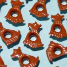 Brown Dog Eyelets - Embellishments Scrapbook Paper Art Craft Holiday Cards Tags Piecing Supplies
