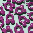 Mickey Head Balloon Purple Eyelets - Embellishment Scrapbook Paper Art Craft Holiday Card Tag Supply