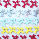 Airplane Eyelets - Embellishments Scrapbooking Paper Arts Crafts Holiday Cards Tags Piecing Supplies