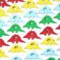 Dinosaur Eyelets - Embellishments Scrapbooking Paper Arts Crafts Holiday Cards Tags Piecing Supplies
