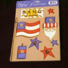 Large "USA/Bang" Cute Cut Out's - Embellishments Arts Crafts Scrapbook Paper Tags Cards Supply