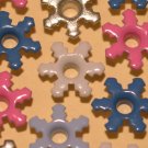 Mixed Snowflake Eyelets - Embellishments Scrapbook Paper Art Craft Holiday Card Tag Piecing Supplies