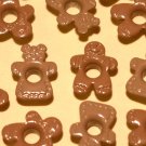 Mixed Gingerbread People Eyelets - Embellishments Scrapbook Paper Arts Craft Holiday Card Tag Supply