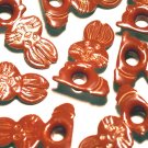 Brown RABBIT Eyelets - Embellishments Scrapbooking Paper Arts Crafts Holiday Cards Tags Supplies
