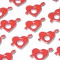 HEART With ARROW Eyelets - Embellishments Scrapbooking Paper Arts Crafts Holiday Cards Tags Supplies