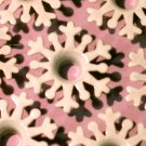 Pearl White SNOWFLAKE Eyelets - Embellishments Scrapbook Paper Arts Crafts Holiday Cards Tags Supply