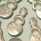 SNOWMAN Silver Eyelets - Embellishments Scrapbook Paper Arts Crafts Holiday Cards Tags Supplies