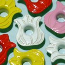 Mixed TULIP Eyelets - Embellishments Scrapbooking Paper Arts Crafts Holiday Cards Tags Supplies