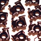 Black TRAIN Eyelets - Embellishments Scrapbooking Paper Arts Crafts Holiday Cards Tags Supplies