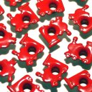 Red TRAIN Eyelets - Embellishments Scrapbooking Paper Arts Crafts Holiday Cards Tags Supplies