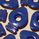 Blue LIGHT BULB Eyelets - Embellishments Scrapbooking Paper Arts Crafts Holiday Cards Tags Supply