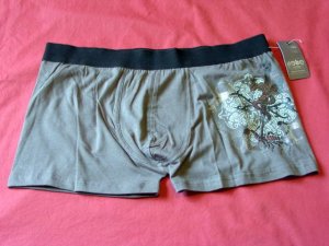 NEW Men SCORPION SNAKE Boxer Brief X-LARGE Short XL 40-