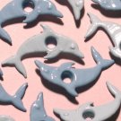 Quicklets Ocean Sea Dolphin Mix Blue Scrapbook Eyelets