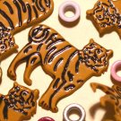 Brads Tiger Wild Zoo Animal Eyelets Card Embellishments