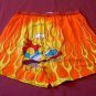 NEW Mens BART SIMPSONS Boxer LARGE Sleep Shorts L 36-38