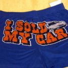 NEW Mens SOLD MY CAR 4 GAS $ Boxer LARGE Shorts L 36-38
