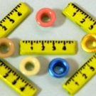 Brads Ruler School Days Eyelets Card Tag Embellishments